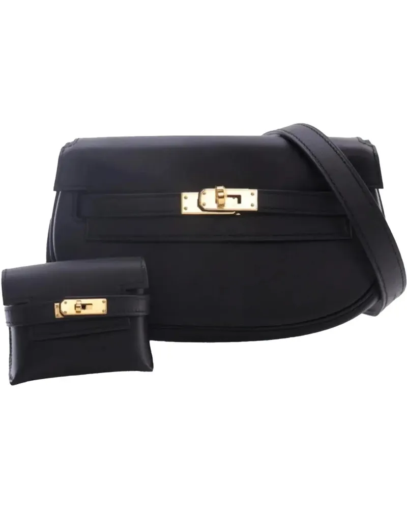 Hermès Hobo Bags 2023 Swift Kelly Moove schwarz Schwarz