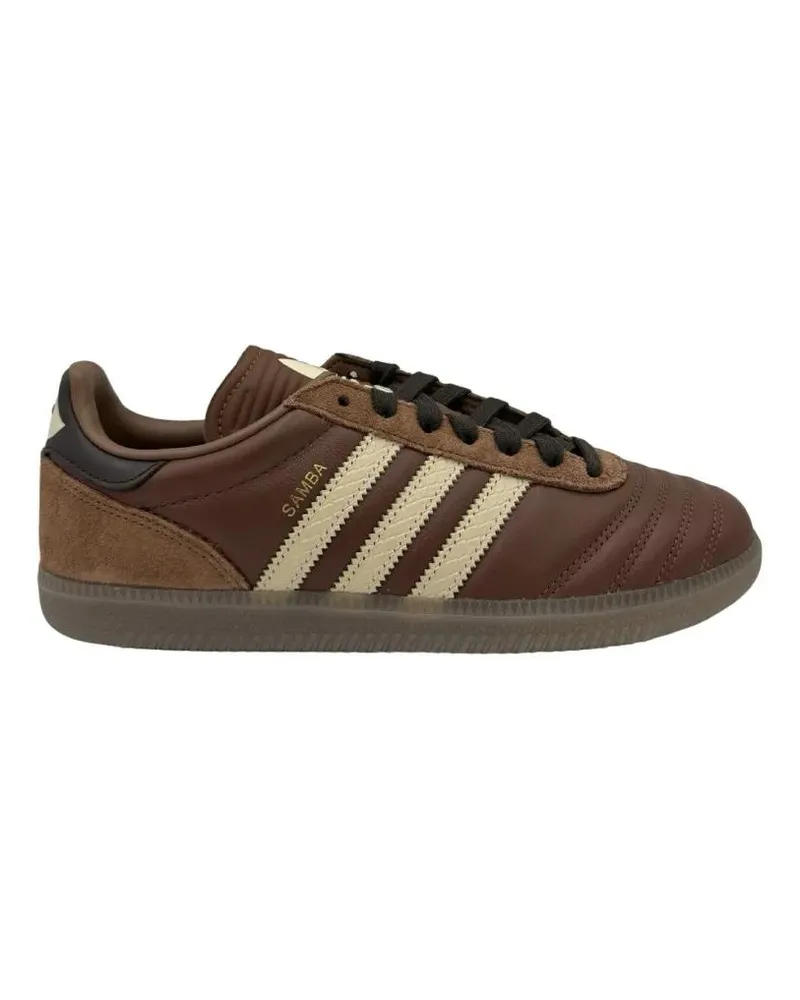 adidas Low-Top Sneaker Classic Brown Leather Sneakers With Suede Accents braun Braun