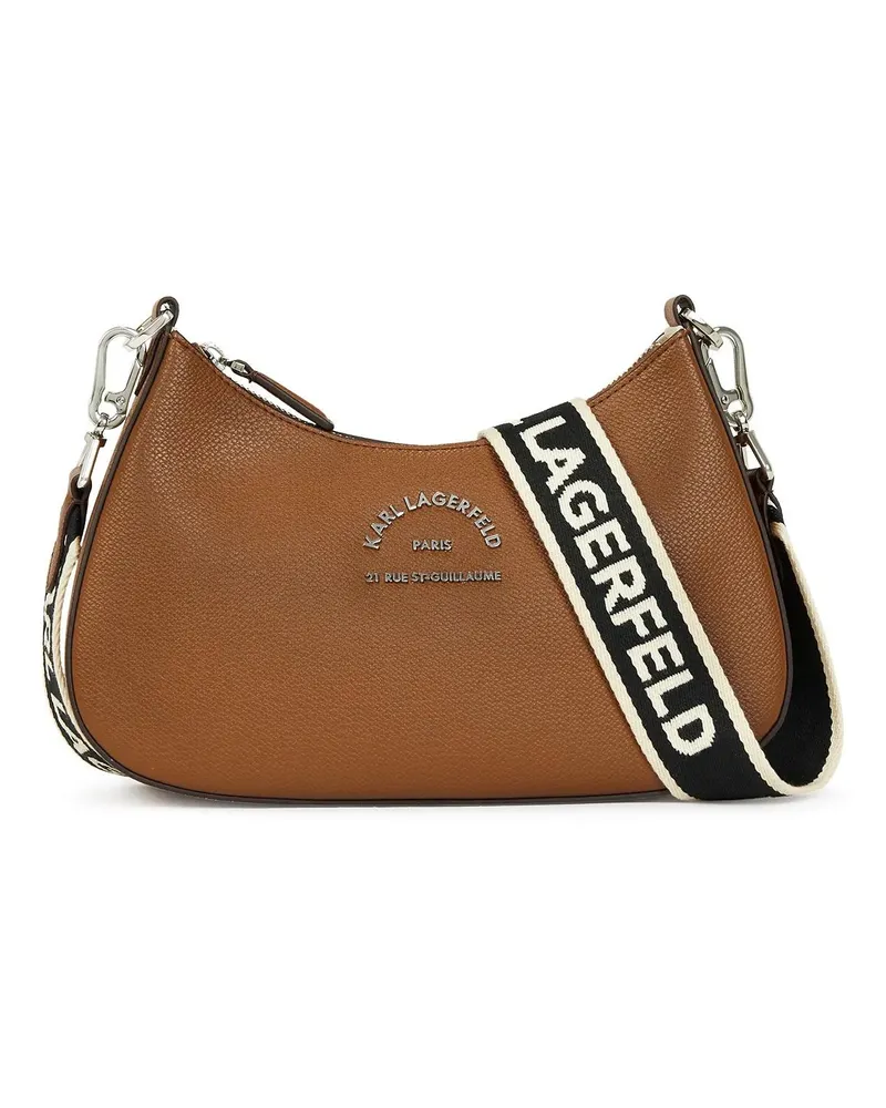 Karl Lagerfeld Hobo Bags RUE ST-GUILLAUME METALL-SCHULTERTASCHE cognacbraun Cognacbraun