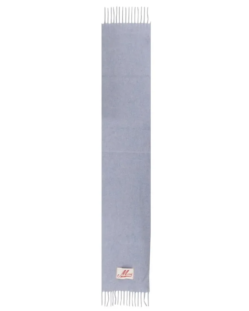 Marni Tücher & Schals Rectangular Alpaca Scarf blau Blau