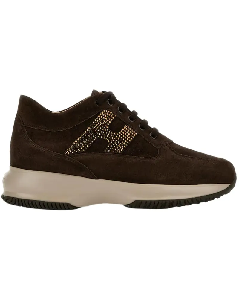 Hogan Low-Top Sneaker Sneakers Brown braun Braun