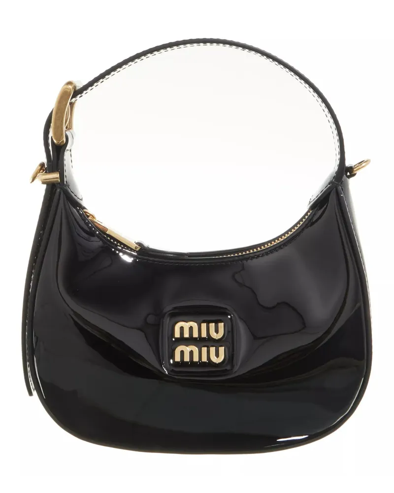 Miu miu black shoulder bag sale