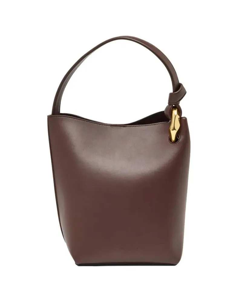 J.W.Anderson Beuteltaschen The Jwa Corner Bucket Bag braun Braun