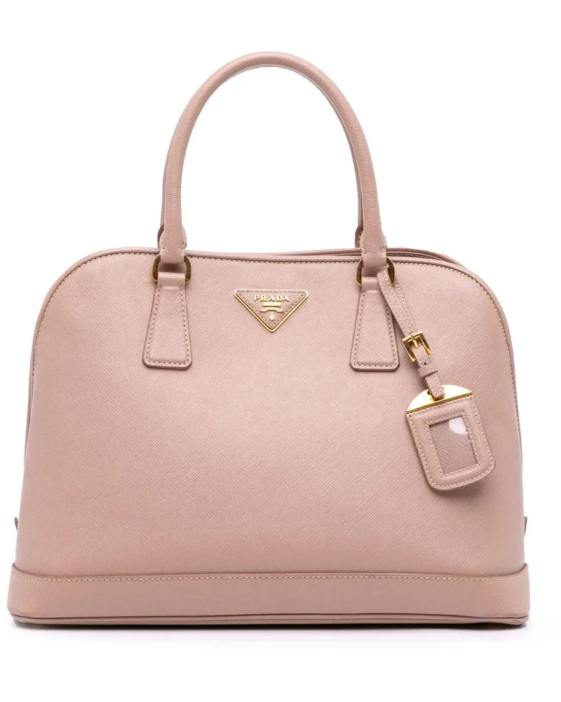 Prada Hobo Bags Medium Saffiano Lux Open Promenade Satchel braun Braun