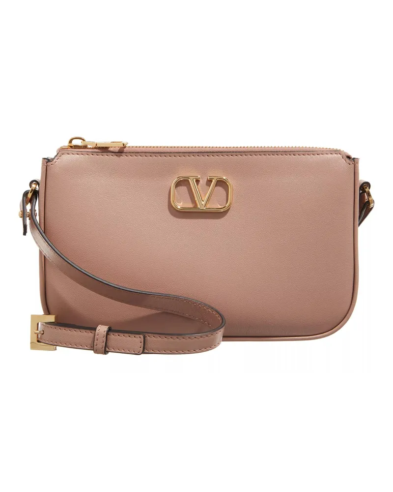 Valentino Garavani Crossbody Bags Pouch Vlogo Signature Beige