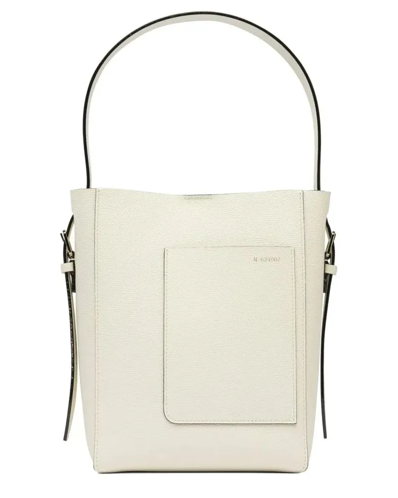 Valextra Beuteltaschen "Soft Mini" Bucket Bag beige Beige