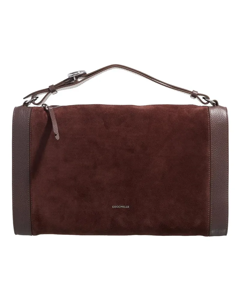 Coccinelle Crossbody Bags elinor Suede Bi braun Braun