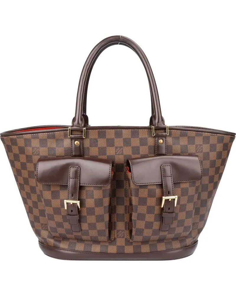 Louis Vuitton Crossbody Bags  Canvas Monogram Manoque GM Handbag braun Braun