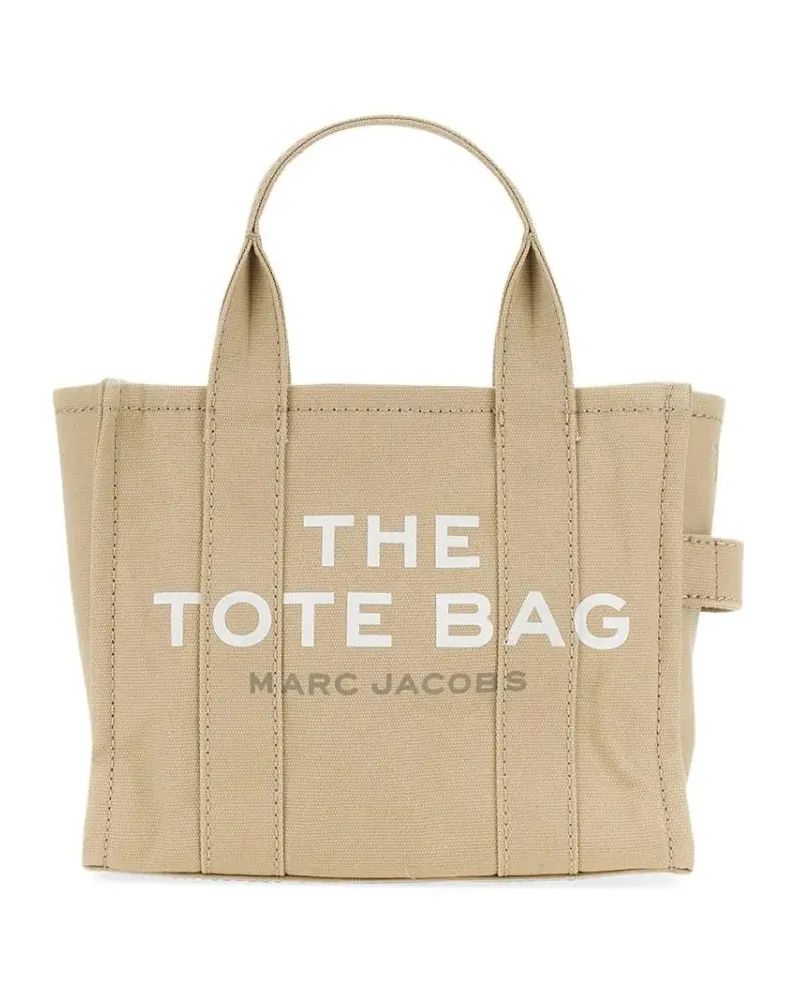 Marc Jacobs Shopper & Totes Structured Cotton Tote Bag With Versatile Detachab beige Beige