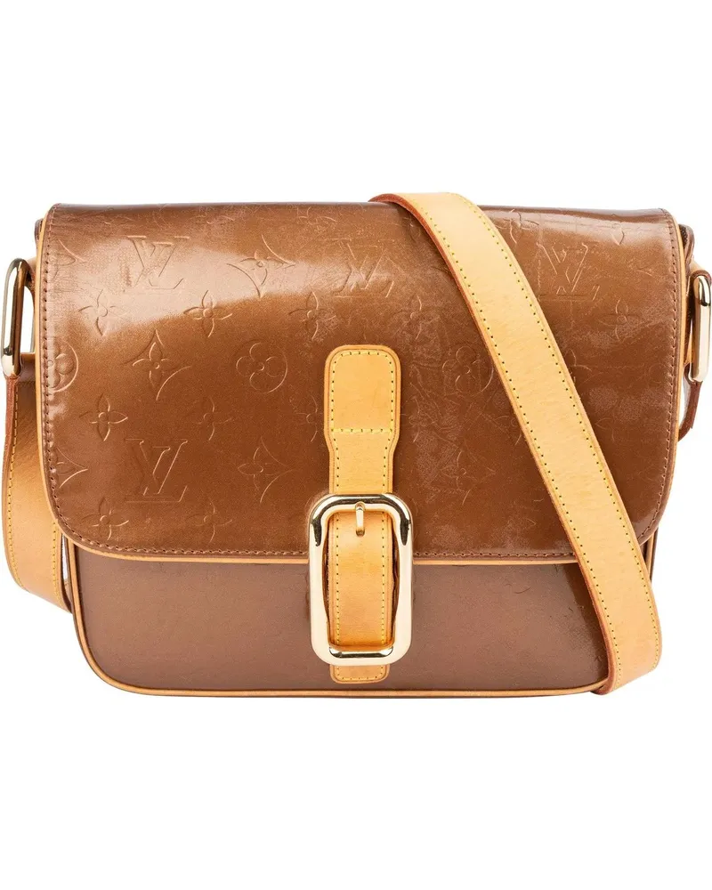 Louis Vuitton Crossbody Bags  Vernis Monogram Christie GM Crossbod braun Braun