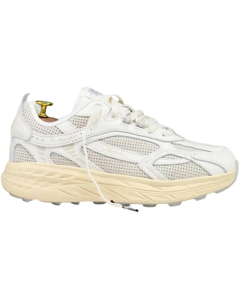 MERCER AMSTERDAM Low-Top Sneaker Mercer The Re-run Max Perforated Sneakers Off Whit weiß Weiß