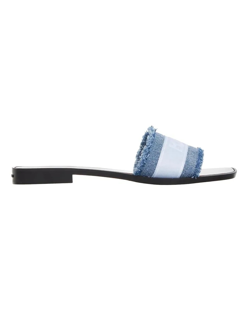 Karl Lagerfeld Slipper & Pantoletten Skoot Ii Border Slide blau Blau