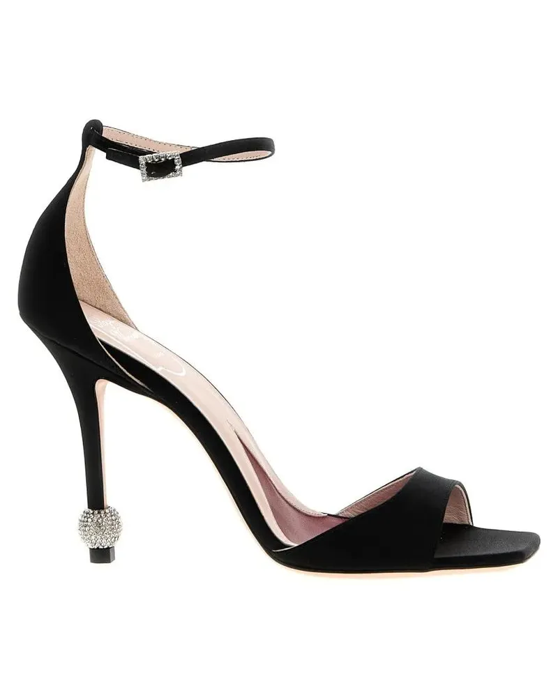 Roger Vivier Sandalen 'Marlene' Sandals schwarz Schwarz