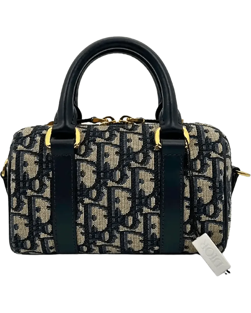 Dior Hobo Bags Dior Groove 17 Nano Bag Oblique Jacquard 2024 / un beige Beige