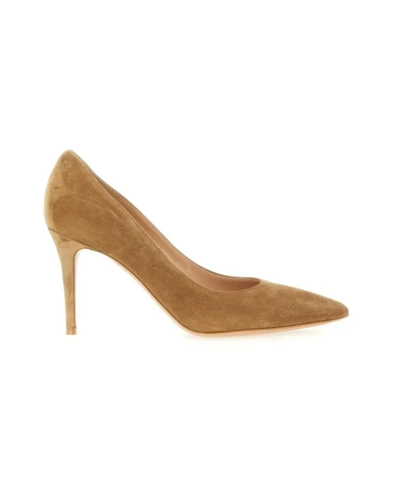 Gianvito Rossi Hohe Schuhe "Gianvito 85" Décollete braun Braun