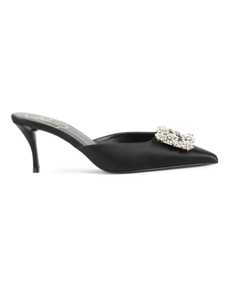 Roger Vivier Hohe Schuhe Pointed Toe Pumps schwarz Schwarz
