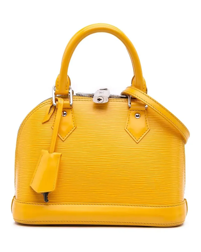 Louis Vuitton Hobo Bags Epi Alma BB gelb Gelb