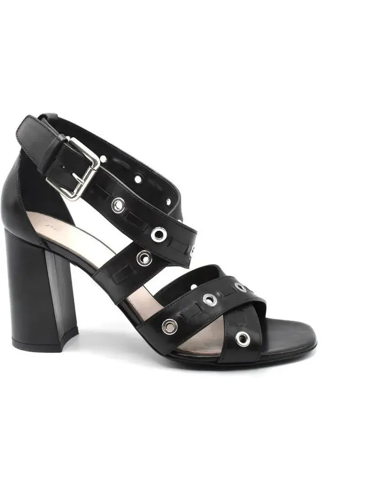 Premiata Sandalen Sandals Black schwarz Schwarz