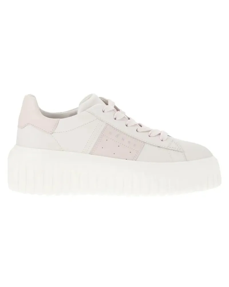 Hogan Low-Top Sneaker H-Stripes Trainers With Side Band weiß Weiß