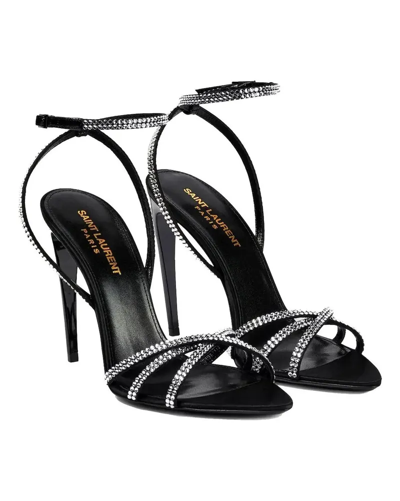 Saint Laurent Sandalen Sandal Black schwarz Schwarz
