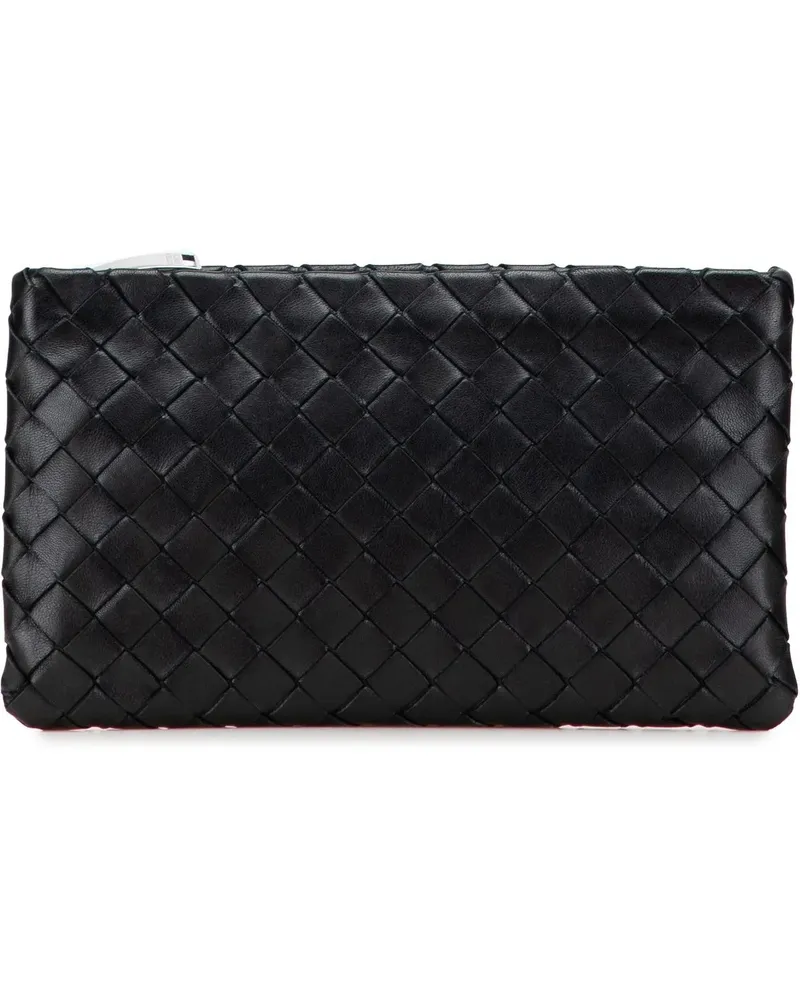Bottega Veneta Clutches Nappa Intrecciato Clutch schwarz Schwarz