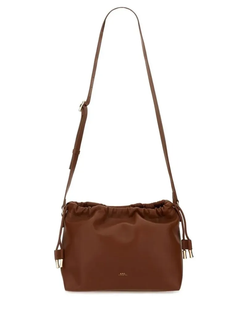 A.P.C. Hobo Bags "Ninon" Shoulder Bag braun Braun
