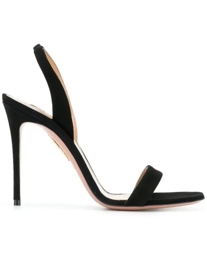 Aquazzura Sandalen So Nude 105 Sandal schwarz Schwarz