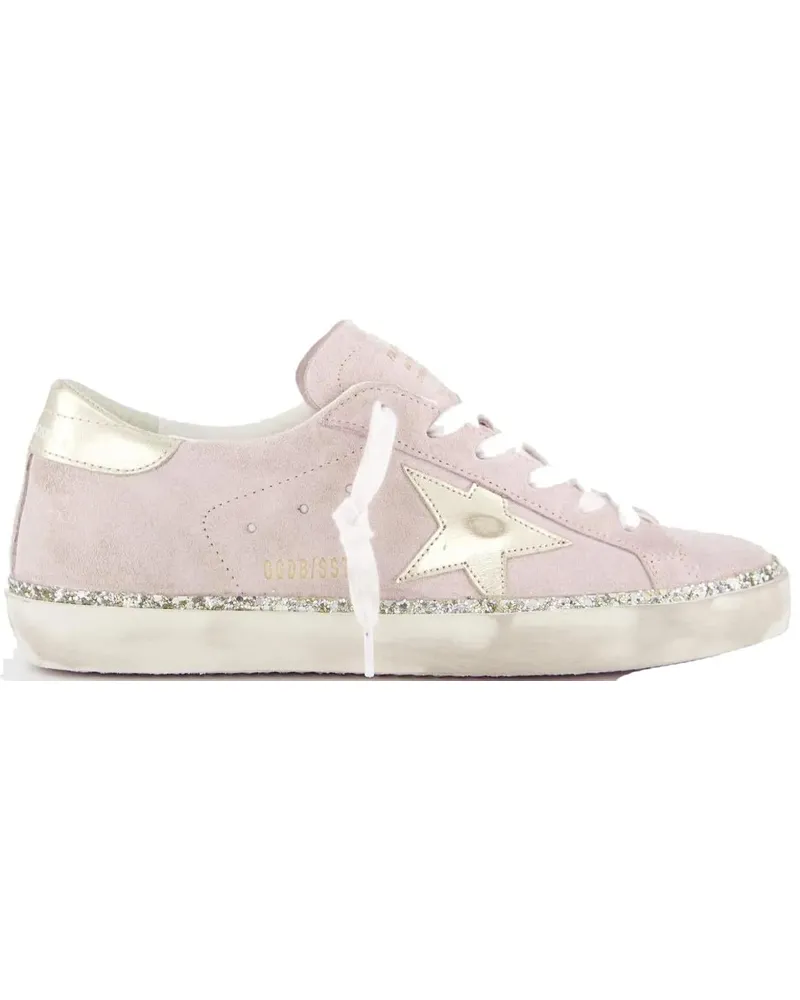 Golden Goose Low-Top Sneaker Super Star Suede Sneakers weiß Weiß