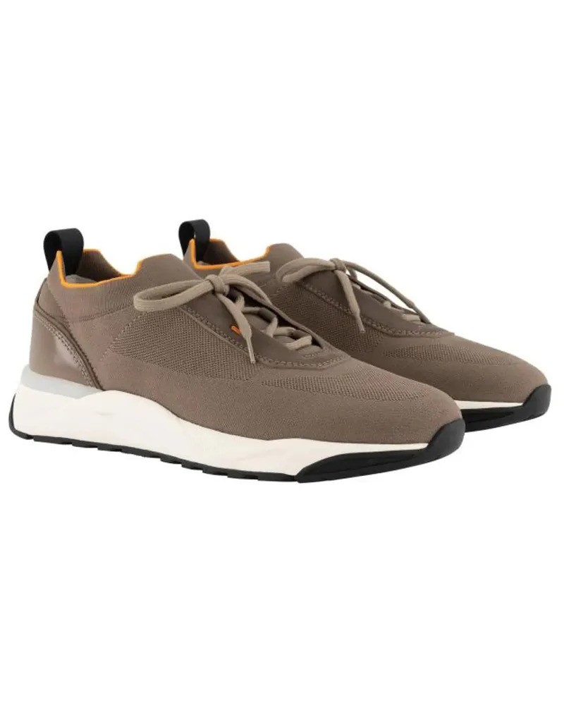 Santoni Low-Top Sneaker Flin-m-hodm braun Braun