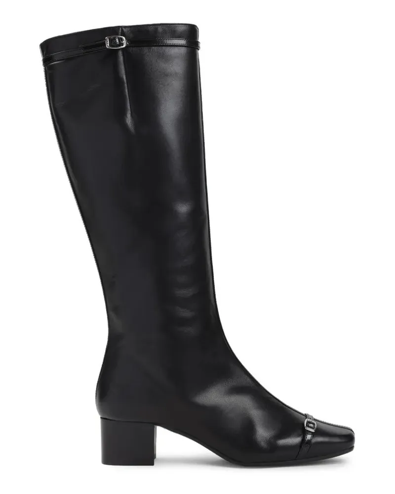 Carel Stiefel Black Leather Starter Boots schwarz Schwarz