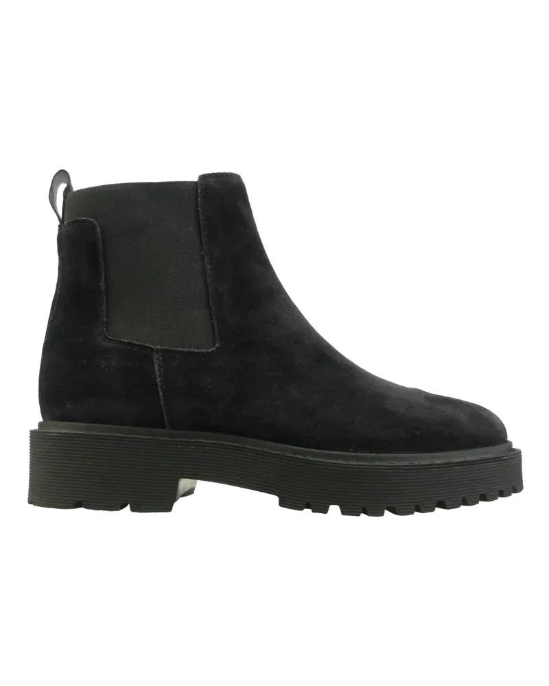 Hogan Stiefeletten Stivaletto chelsea H543 nero schwarz Schwarz