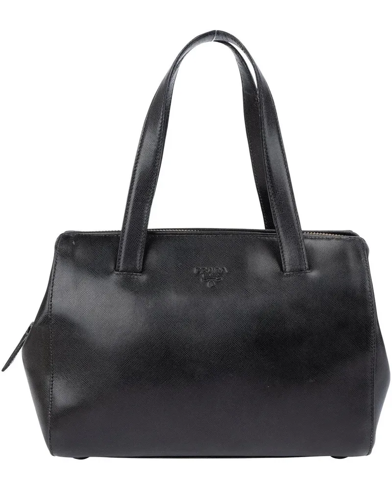Prada Crossbody Bags  Black Saffiano Leather Handbag schwarz Schwarz
