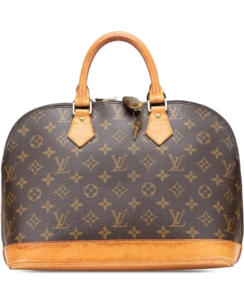 Louis Vuitton Crossbody Bags Monogram Alma PM braun Braun