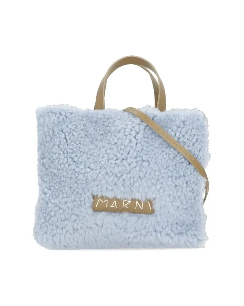 Marni Shopper & Totes Logoed Bag blau Blau