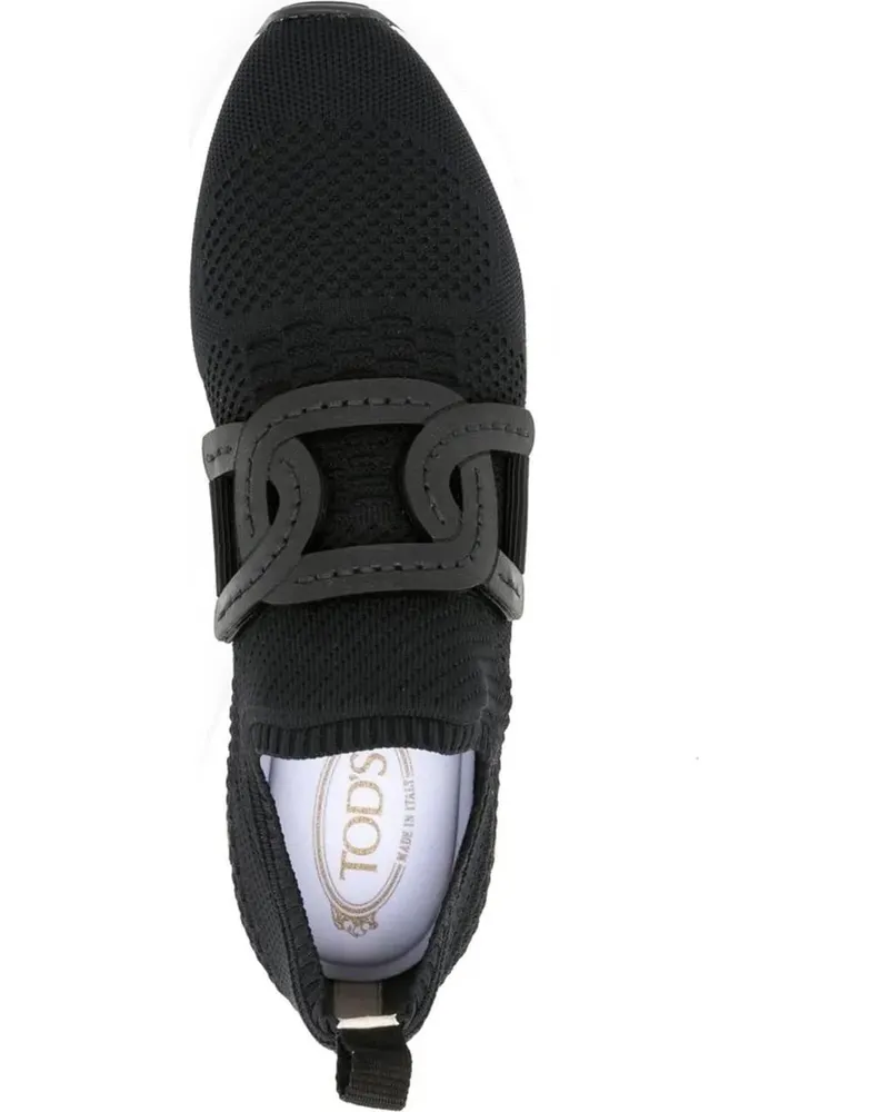 TOD'S Low-Top Sneaker Flat Shoes Black schwarz Schwarz