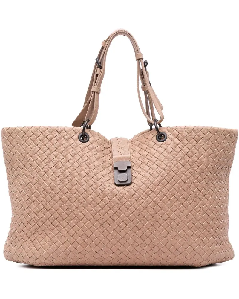 Bottega Veneta Shopper Large Nappa Intrecciato Capri Tote braun Braun