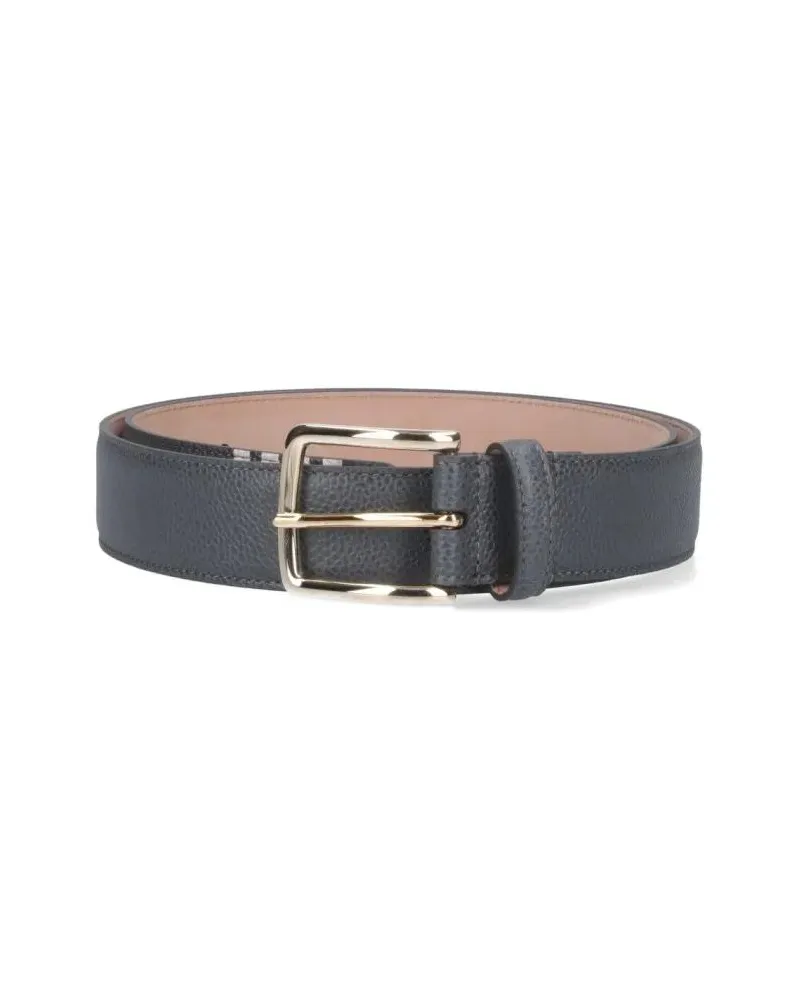 Thom Browne Gürtel "4-Bar" Belt – Grey grau Grau