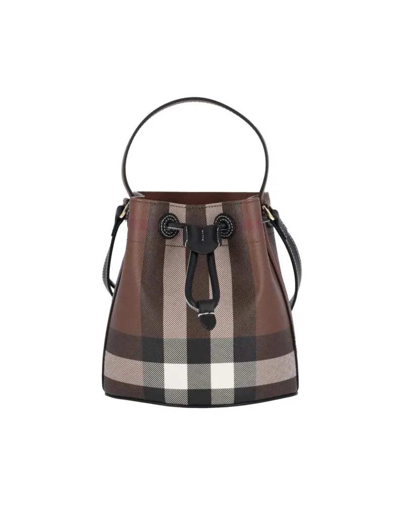 Burberry Beuteltaschen "Tb" Mini Bucket Bag – Brown braun Braun