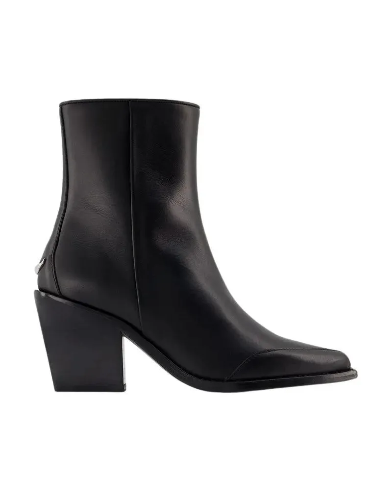 Zadig & Voltaire Boots & Stiefeletten Cara Boots - Leather - Black Schwarz