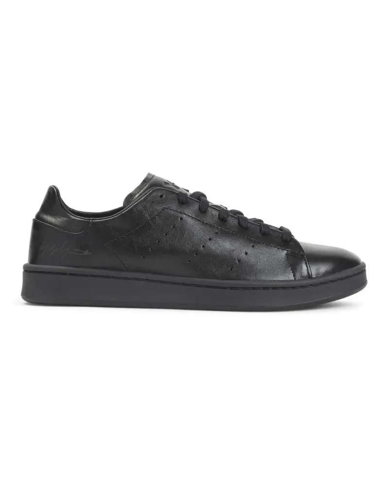 Y-3 Low-Top Sneaker Low-Top Sneakers With Perforated Detailing And Rub schwarz Schwarz