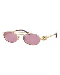 Miu Miu Sonnenbrille 0MU 54ZS 53 ZVN50D Gold