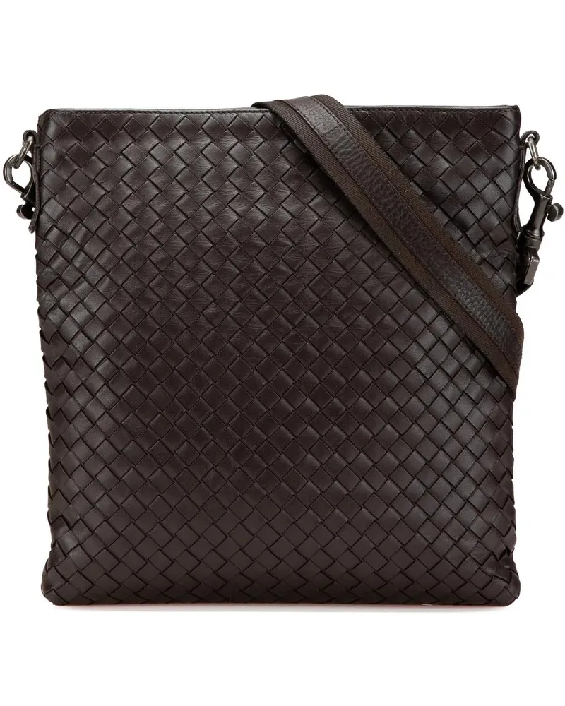 Bottega Veneta Hobo Bags 2012-2024 Nappa Intrecciato Crossbody braun Braun