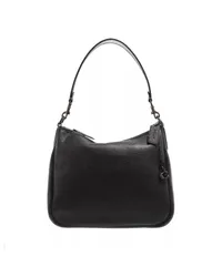 Coach Satchel Bag Soft Pebble Leather Cary Shoulder Bag Schwarz