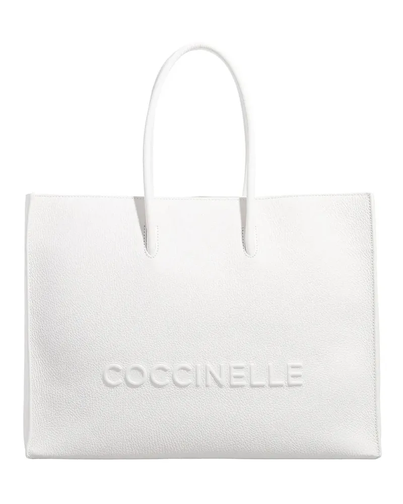 Coccinelle Shopper & Totes  Myrtha Maxi Log weiß Weiß
