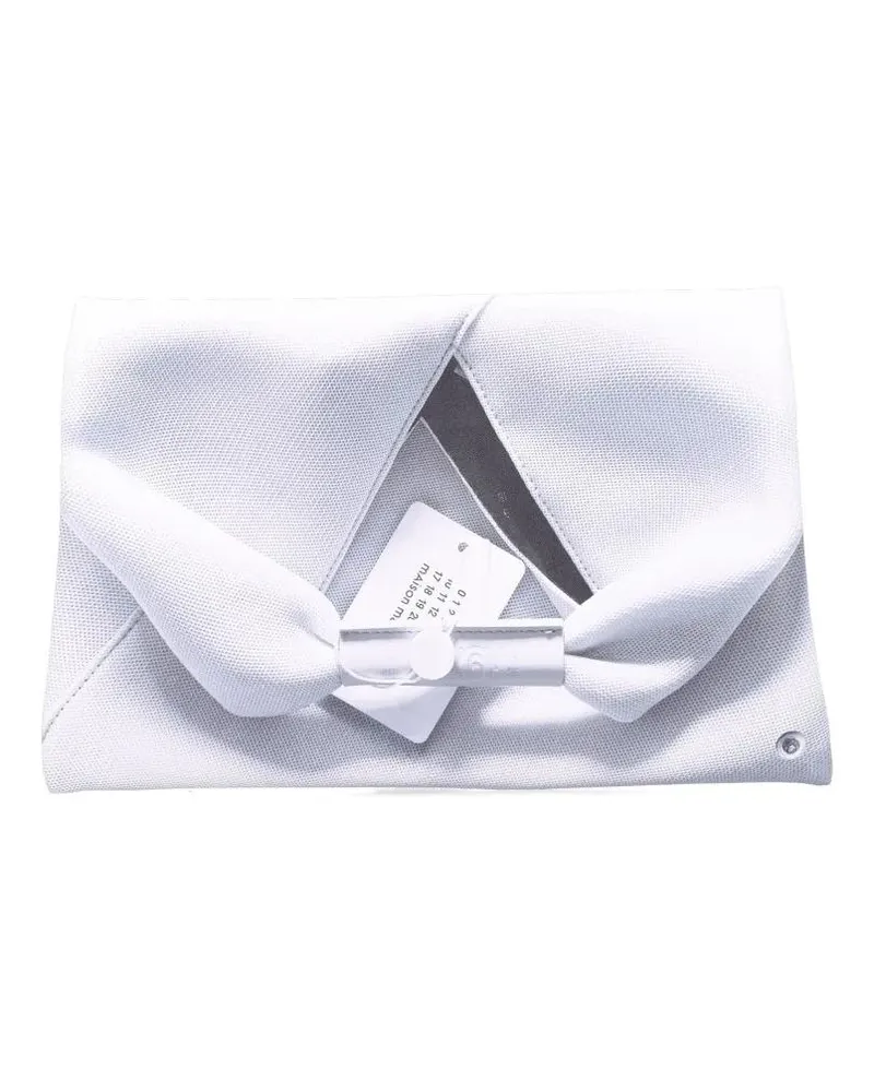 Maison Margiela Clutches Trompe L'oeil Japanese Pochette weiß Weiß