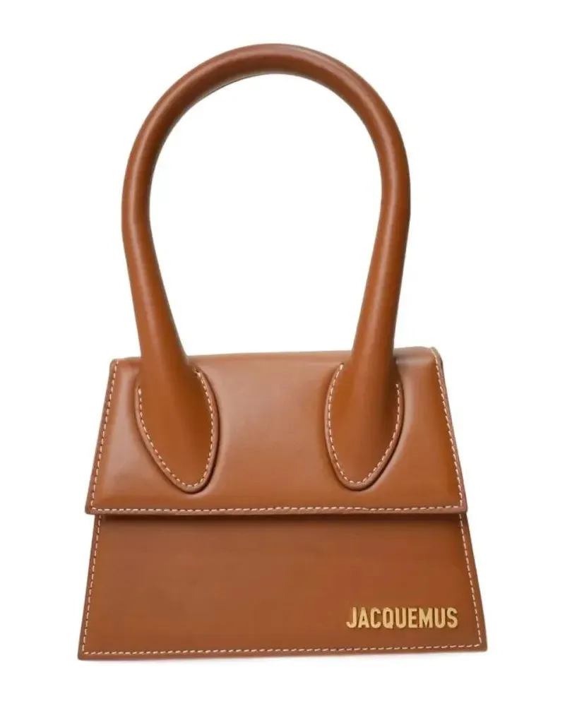 Jacquemus Hobo Bags Le Chiquito Medium In Light Brown braun Braun