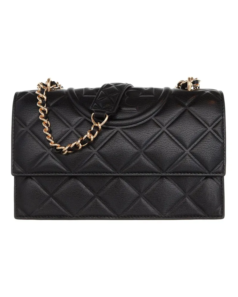 Tory Burch Crossbody Bags Fleming Small Convertible Shoulder Bag schwarz Schwarz