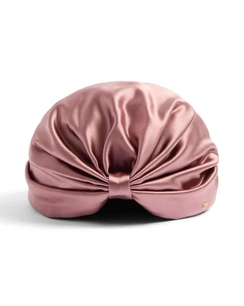 Valentino Garavani Caps & Mützen Silk Turban Scarf pink Rosa