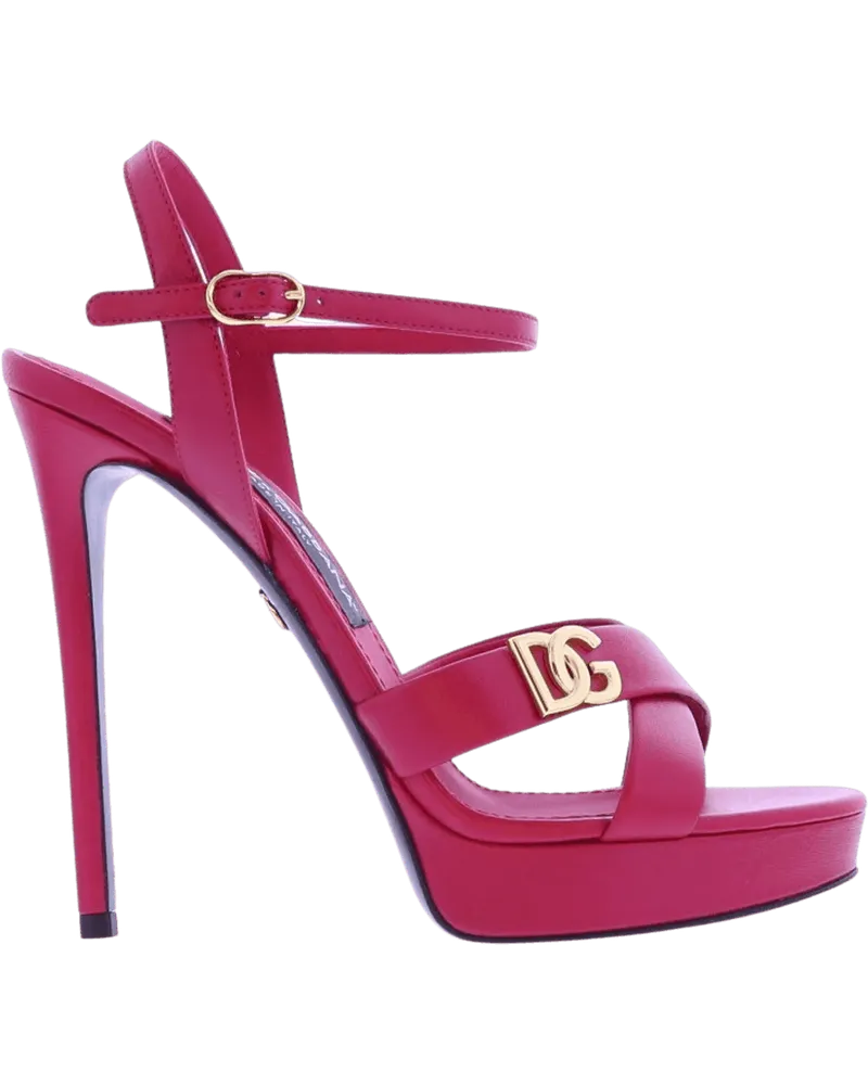 Dolce & Gabbana Sandalen Dames Happy Garden Gold