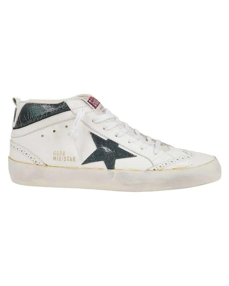 Golden Goose Low-Top Sneaker White Perforated Leather Sneakers weiß Weiß